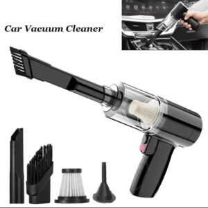 3 in 1 Portable Vacuum Cleaner – Wireless Handheld Air Duster & Suction Blower for Car, Home & Electronics | 50000RPM | 16000PA Suction